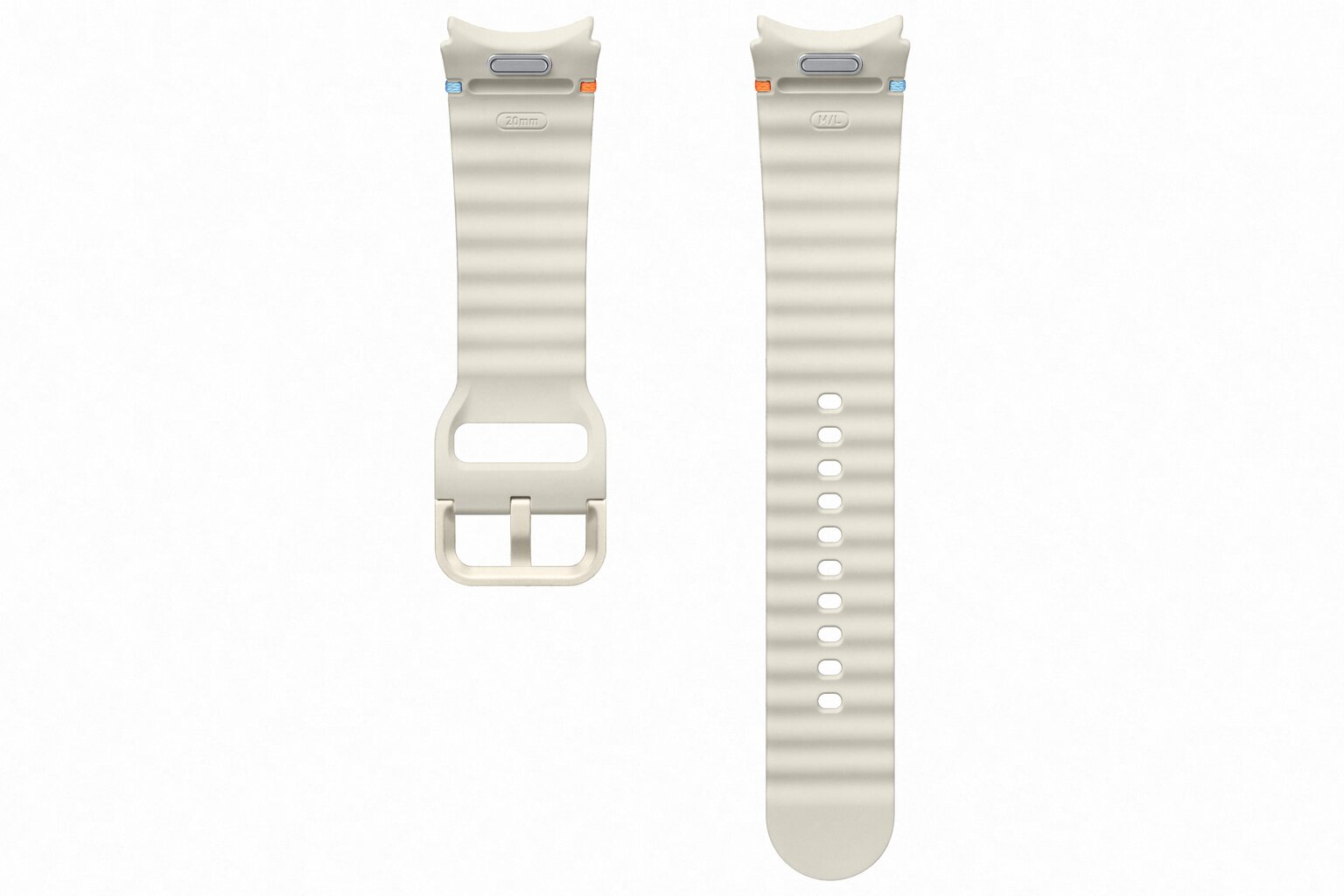 Samsung Sport Band (M/L) Cream цена и информация | Nutikellade aksessuaarid ja tarvikud | hansapost.ee