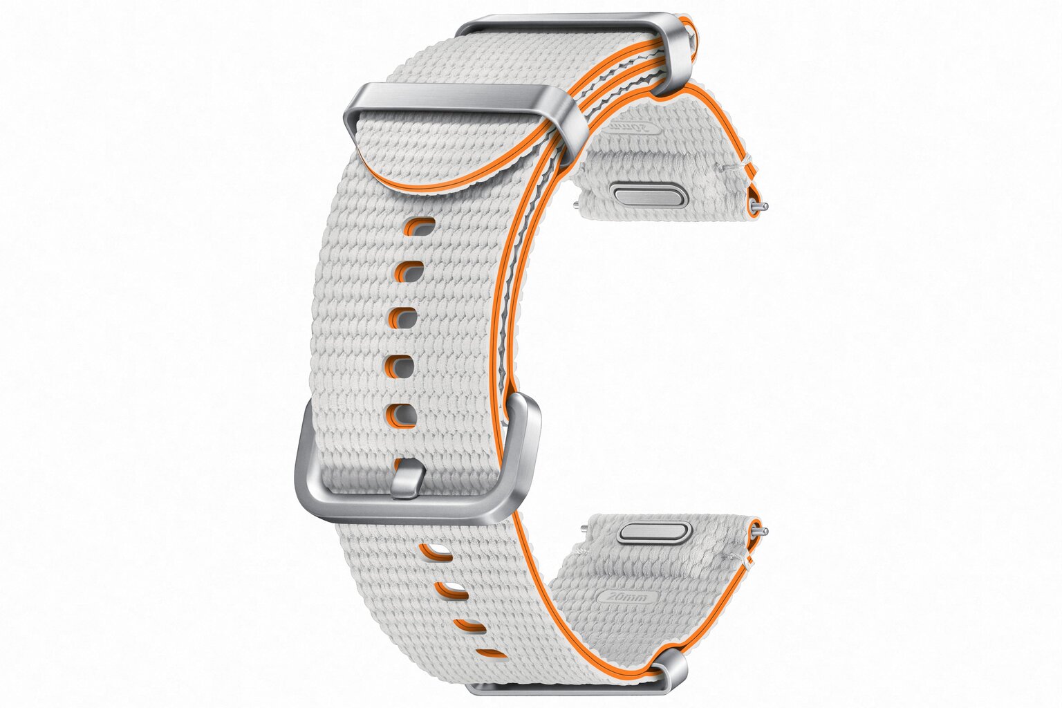 Samsung Athleisure Band (M/L) Silver цена и информация | Nutikellade aksessuaarid ja tarvikud | hansapost.ee