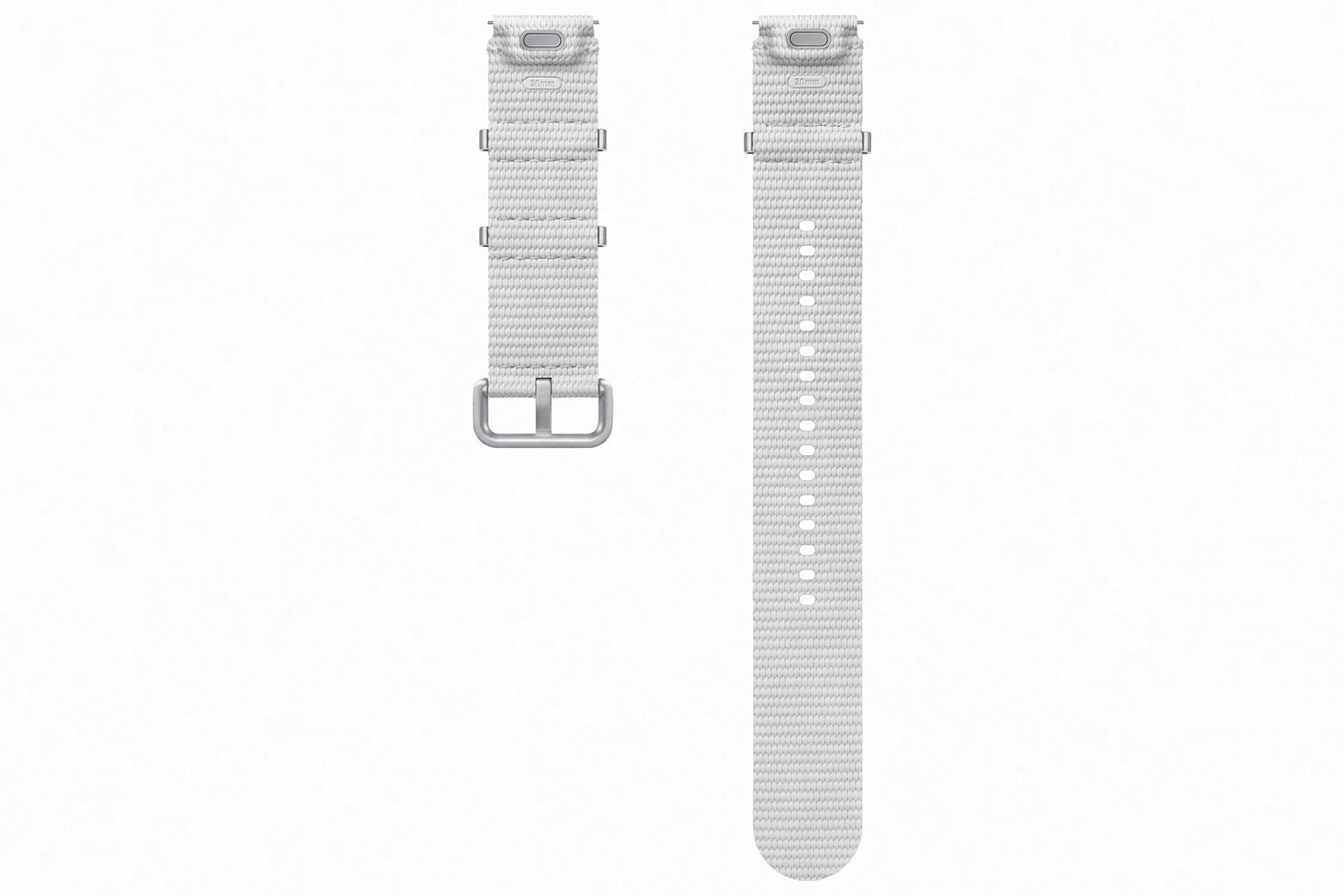 Samsung Athleisure Band (M/L) Silver цена и информация | Nutikellade aksessuaarid ja tarvikud | hansapost.ee