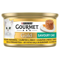 Purina Gourmet Gold Savoury Cake с курицей, 1 x 85 гр. цена и информация | Консервы для кошек | hansapost.ee