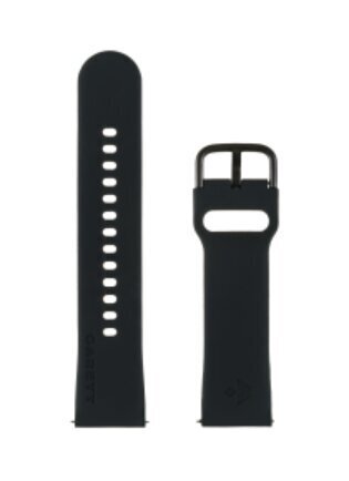 Garett Silicone 20mm Black hind ja info | Nutikellade aksessuaarid ja tarvikud | hansapost.ee