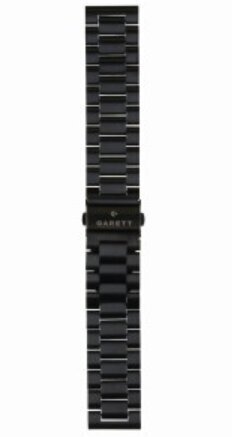 Garett 22mm Black цена и информация | Nutikellade aksessuaarid ja tarvikud | hansapost.ee