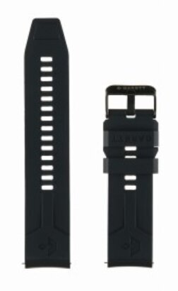 Garett Silicone 22mm Black цена и информация | Nutikellade aksessuaarid ja tarvikud | hansapost.ee