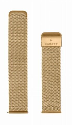 Garett 18mm Gold цена и информация | Nutikellade aksessuaarid ja tarvikud | hansapost.ee