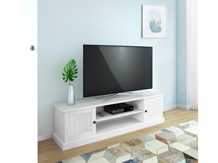 ТВ столик Loft24 Mille, белый цена и информация |  Тумбы под телевизор | hansapost.ee