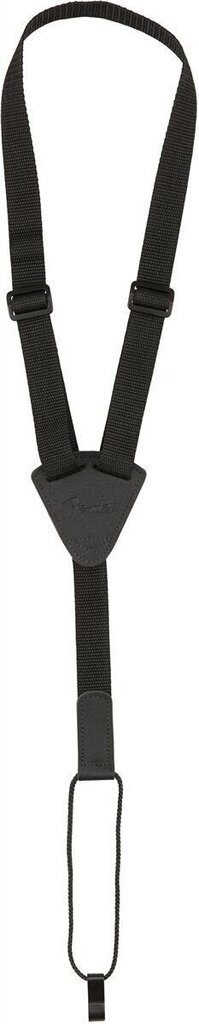 Ukulelerihm Fender Ukulele Strap, must hind ja info | Muusikainstrumentide tarvikud | hansapost.ee