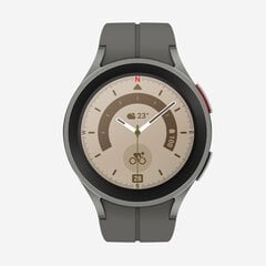 Умные часы Samsung GALAXY WATCH 5 PRO LTE 1,4" 16 GB, титановый цена и информация | Смарт-часы (smartwatch) | hansapost.ee