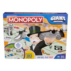 Lauamäng Spinmaster Game Giant Monopoly, 6068016 hind ja info | Lauamängud ja mõistatused perele | hansapost.ee