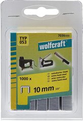 Wolfcraft 7036000 Brezwückletten, Extra Hard Steel, тип 053 10 мм, 1000 кусочков цена и информация | Механические инструменты | hansapost.ee