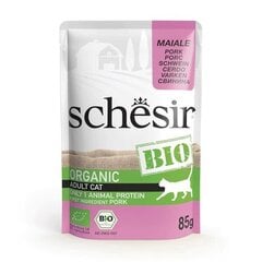 Schesir Bio Pork sealihaga, 85 g hind ja info | Kassikonservid | hansapost.ee