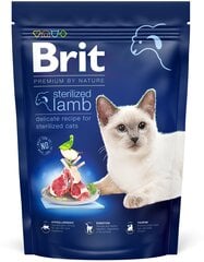 BRIT Dry Premium стерилизованный с бараниной 8кг цена и информация | Сухой корм для кошек | hansapost.ee