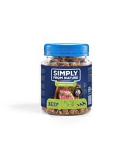 Simply From Nature Smart Bites с говядиной, 4x130 гр цена и информация | Лакомства для собак | hansapost.ee