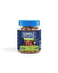 Simply From Nature Smart Bites hirvelihaga, 5x130 g price and information | Dog treats | hansapost.ee