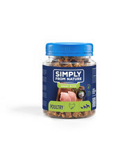 Simply From Nature Smart Bites linnulihaga, 5x130 g hind ja info | Koerte maiused | hansapost.ee