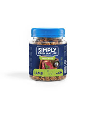 Simply From Nature Smart Bites lambalihaga, 5x130 g hind ja info | Koerte maiused | hansapost.ee