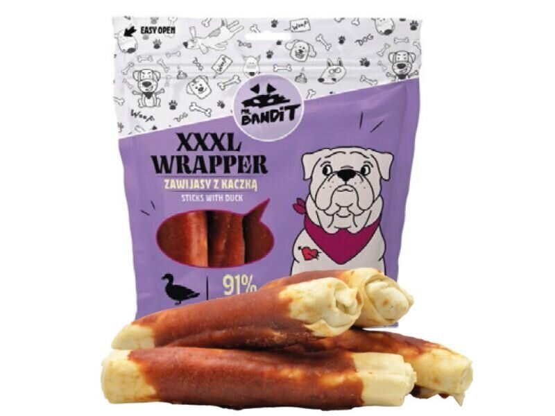 Mr. Bandit Wrapper xxxl pardilihaga, 500 g цена и информация | Koerte maiused | hansapost.ee