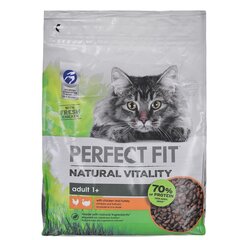 Perfect Fit Natural Vitality linnulihaga, 2,4 kg цена и информация | Сухой корм для кошек | hansapost.ee