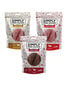 Simply From Nature Meat Strips Mix veise-, kitse- ja lambalihaga, 3x80 g цена и информация | Koerte maiused | hansapost.ee