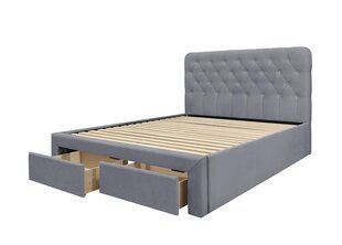 Кровать Halmar Marisol, 160x200 см, серая цена и информация | Кровати | hansapost.ee