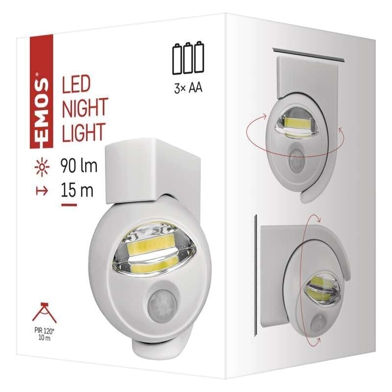 COB LED öölamp liikumisanduriga valge hind ja info | Aiavalgustid ja õuevalgustid | hansapost.ee