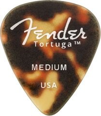 6 медиаторов комплект Fender Tortuga 351 Medium цена и информация | Принадлежности для музыкальных инструментов | hansapost.ee