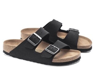 Женские тапочки Birkenstock Arizona 1019057, черные цена и информация | Женские тапочки | hansapost.ee