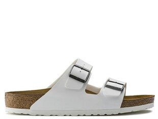 Naiste plätud Arizona bf Birkenstock 0552683, valge hind ja info | Plätud ja sussid naistele | hansapost.ee