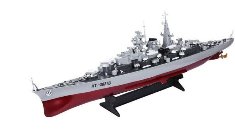 Lahingulaev RC Bismarck 1:360 2,4 GHz RTR цена и информация | Mänguasjad poistele | hansapost.ee