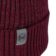 Вязаная зимняя шапка унисекс из шерсти мериноса Buff Solid Garnet цена и информация | Женские шапки | hansapost.ee