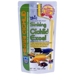 Täissööt kaladele Hikari Cichlid Excel Mini Sinking, 342 g price and information | Fish food | hansapost.ee