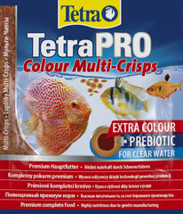 Toit troopilistele kaladele Tetra TetraPro Colour, 12 g price and information | Kalade toit | hansapost.ee