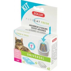 Lõhna absorbeerija Zolux Purecat Fresh, 100 g price and information | Cat sandbox | hansapost.ee