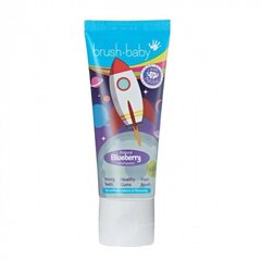 Hambapasta lastele Brush-baby Rocket mustikas, 50ml hind ja info | Hambaharjad, hampapastad ja suuloputusvedelikud | hansapost.ee