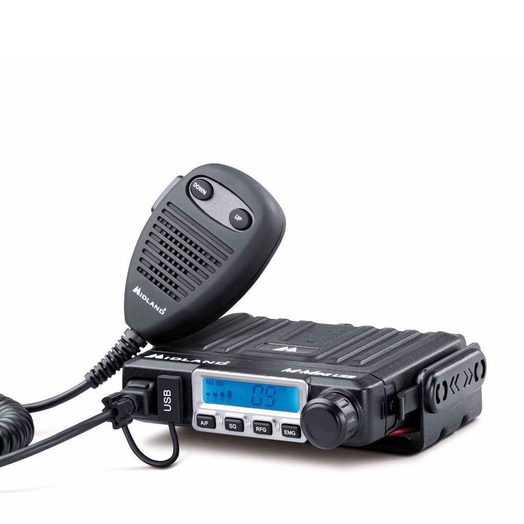 Autoraadiosaatja 27MHz Midland M-Mini USB CB AM/FM price and information | Raadiosaatjad | hansapost.ee