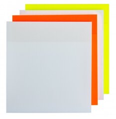 Полупрозрачные стикеры Q-Connect, 76 х 76 мм, 4 х 50 цена и информация | Канцелярские товары | hansapost.ee