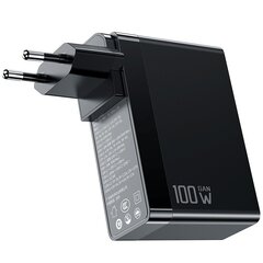 Mcdodo GaN Быстрое зарядное устройство для телефона, ноутбука USB-C PD USB-A QC 100 Вт черный цена и информация | Зарядные устройства | hansapost.ee