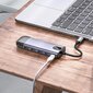 Mcdodo 10in1 USB-C RJ-45 VGA HDMI 4K sülearvuti rummu Macbook M1 HU-7420 jaoks цена и информация | USB adapterid ja jagajad | hansapost.ee