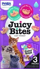 Inaba Juicy Bites Cat Shrimp Seafood krevetimaitseline, 34 g цена и информация | Лакомства для кошек | hansapost.ee