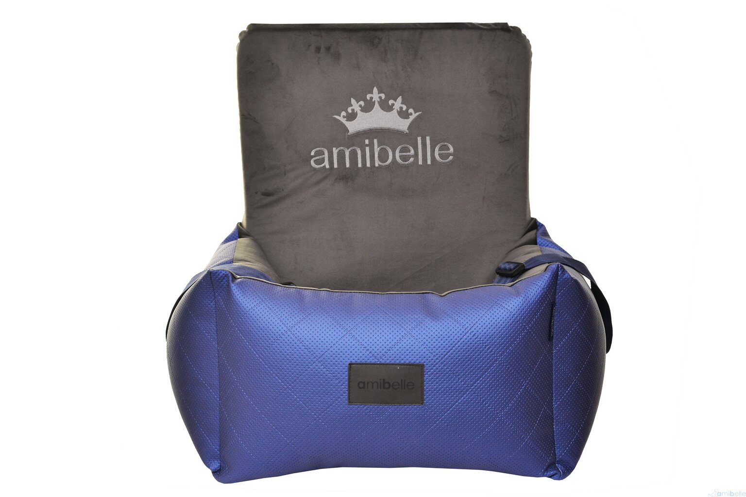 Amibelle lemmiklooma turvatool Bella, sinine, 50x50x35x60 cm hind ja info | Koerte reisitarvikud | hansapost.ee