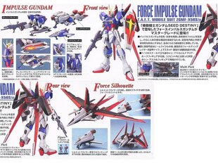 Bandai - MG Gundam Seed Force Impulse Gundam, 1/100, 63040 hind ja info | Klotsid ja konstruktorid | hansapost.ee