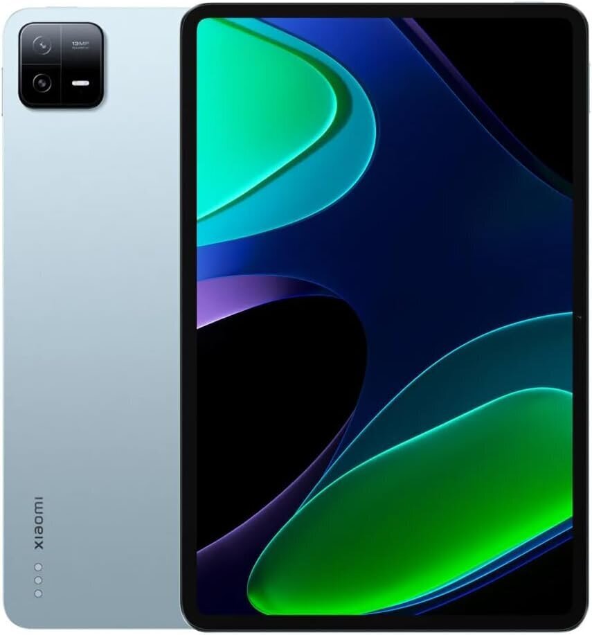 Xiaomi Pad 6 6/128Gb Mist Blue цена и информация | Tahvelarvutid | hansapost.ee