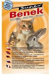 Слипающийся наполнитель для кошек Super Benek, 5 л цена и информация | Наполнители для кошачьих туалетов | hansapost.ee