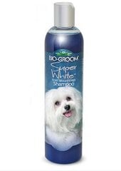 Šampoon heleda karvaga koertele Bio Groom Super White, 355 ml price and information | For grooming | hansapost.ee