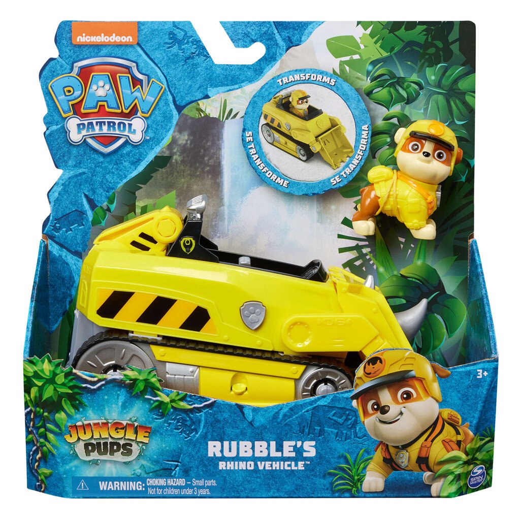 Paw Patrol Jungle Pups Spin Master mänguauto ja figuurikomplekt цена и информация | Mänguasjad poistele | hansapost.ee