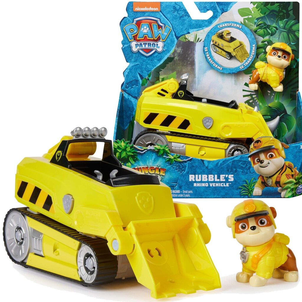 Paw Patrol Jungle Pups Spin Master mänguauto ja figuurikomplekt цена и информация | Mänguasjad poistele | hansapost.ee