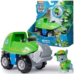 PAW PATROL машинка Jungle Pups - Rocky цена и информация | Игрушки для мальчиков | hansapost.ee