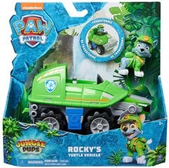 PAW PATROL машинка Jungle Pups - Rocky цена и информация | Игрушки для мальчиков | hansapost.ee