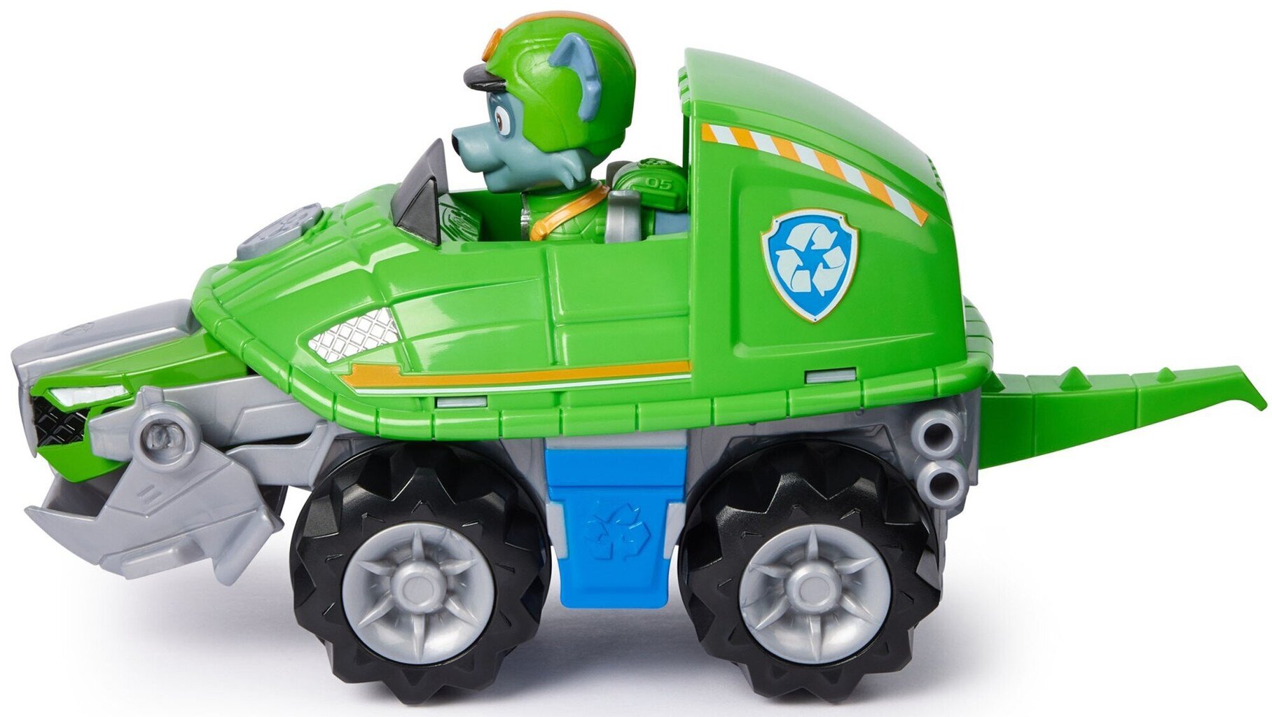 Paw Patrol Jungle Pups mänguauto Rocky figuuriga hind ja info | Mänguasjad poistele | hansapost.ee