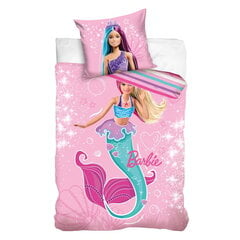 Laste voodipesukomplekt Barbie, 140x200 cm, 2-osaline price and information | Children's bed linen | hansapost.ee