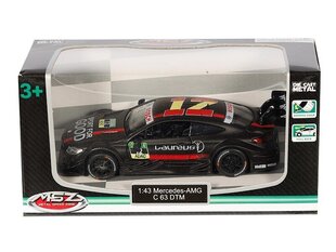 Automudel Daffi MSZ Mercedes AMG C63DTM M-305 33051, must цена и информация | Игрушки для мальчиков | hansapost.ee